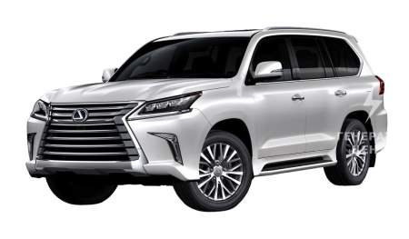 Лексус LX570 3, 2-й рестайлинг