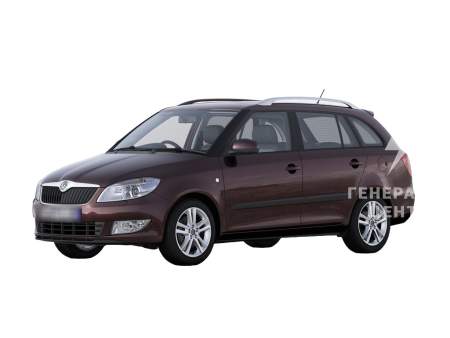 Шкода Fabia 2, рестайлинг Универсал