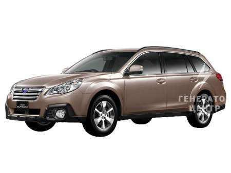 Субару Outback 4, рестайлинг SUV